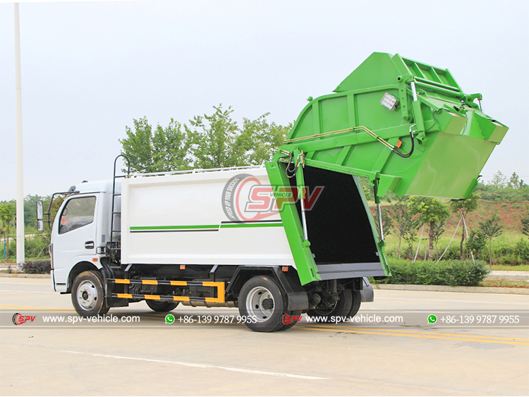Solid Waste Disposal Truck DONGFENG - Left Right Side